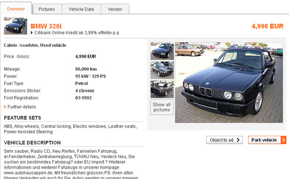 Forr�s: mobile.de