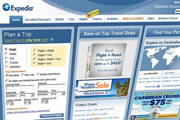 Forrás: Expedia Forrás: Expedia