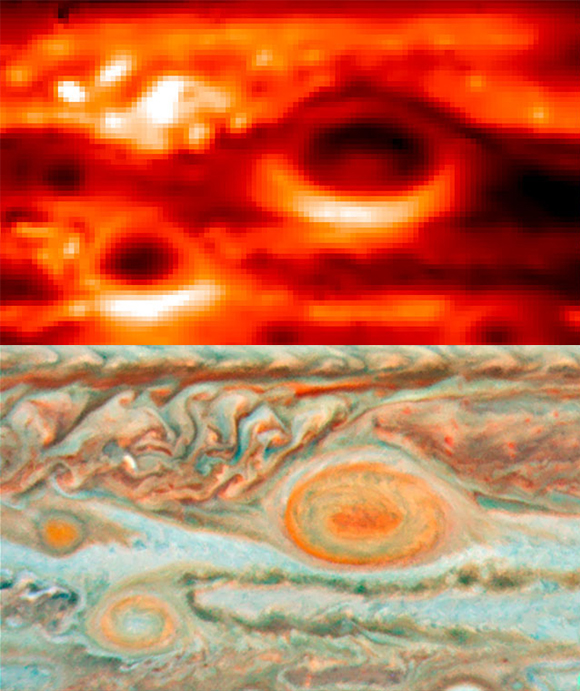 Forrás: ESO/NASA/JPL/ESA/L. Fletcher Forrás: ESO/NASA/JPL/ESA/L. Fletcher