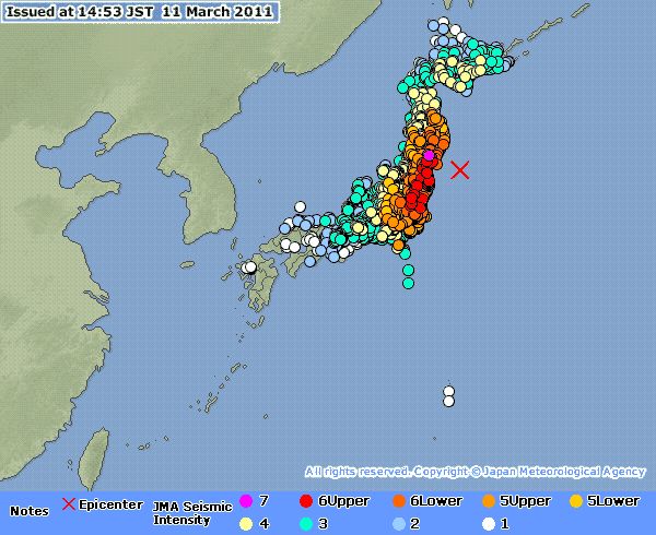 Forrás: Japan Meteorological Agency Forrás: Japan Meteorological Agency