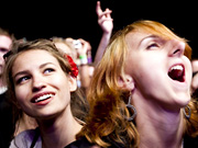 A Sziget fesztiv�l k�pekben
