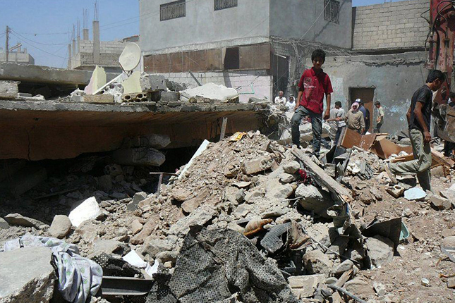 Forrás: AFP/Shaam News Network Forrás: AFP/Shaam News Network